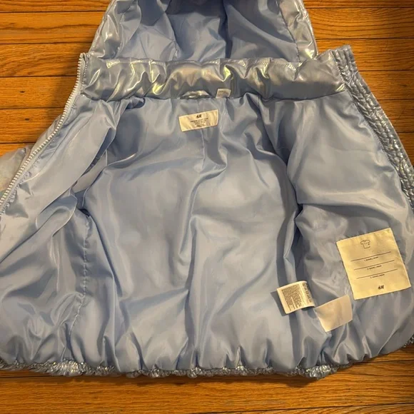 H&M Disney Frozen Puffer Coat - Picture 4 of 6